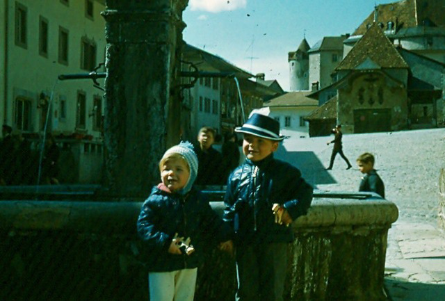22-Christine et Jean-Yves à GRUYERE 1969