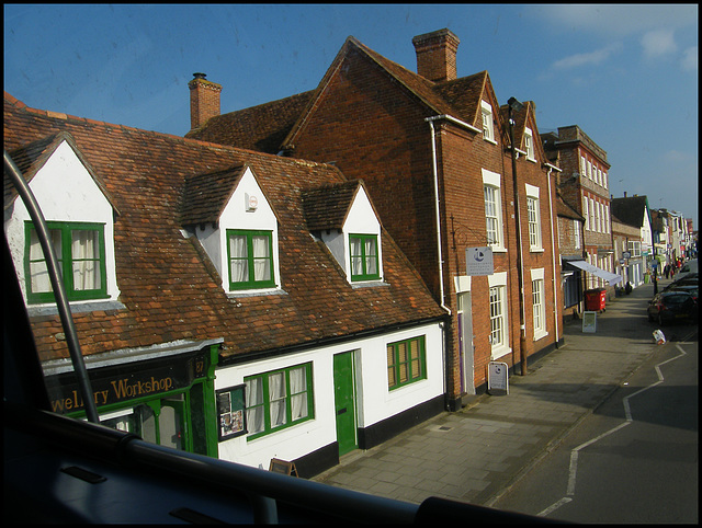 passing green windows