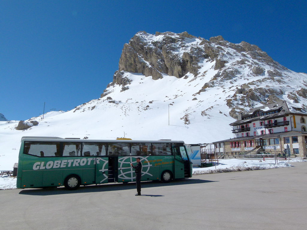 Unser Reisebus in den Dolomiten