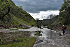 Dovedale is flooded!
