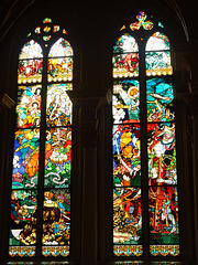 Fenster der Kathedrale St. Nikolaus (Freiburg im Üechtland)