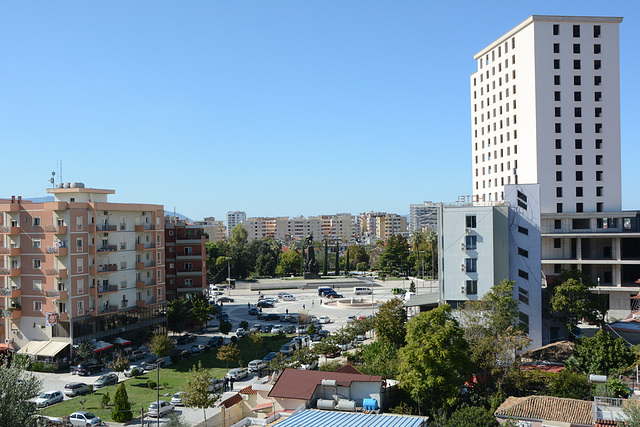 Albania, Vlorë, Flag Square and Independence Monument