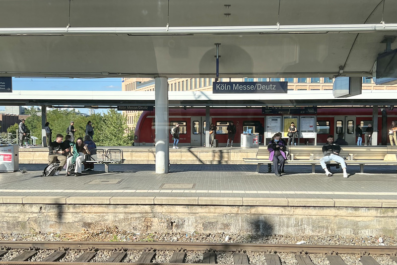 Cologne 2022 – Köln Messe/Deutz station