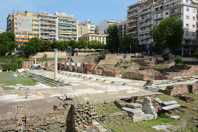 Greece, Thessaloniki, Roman Forum