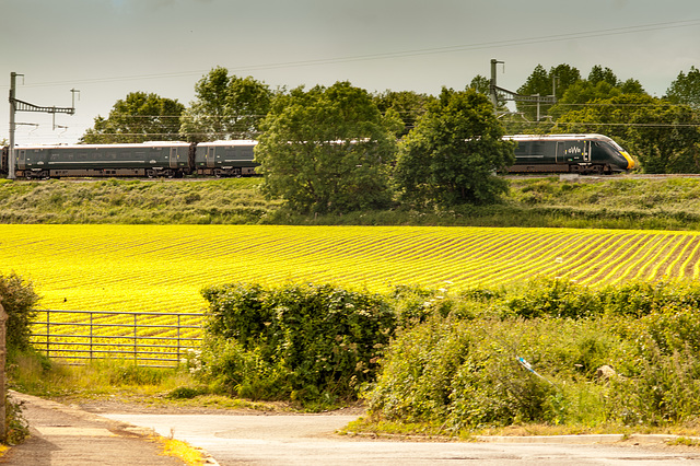 Train Passing Kellaways