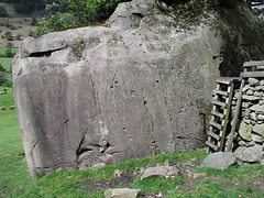 Copt Howe rock carvings, Great Langdale, Lake District