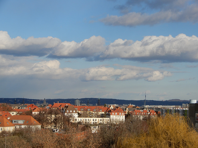 Wolken über Elbflorenz