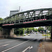 Brücke der Bergisch-Märkischen Eisenbahn über der Kronprinzenstraße (Essen-Huttrop) / 15.06.2024