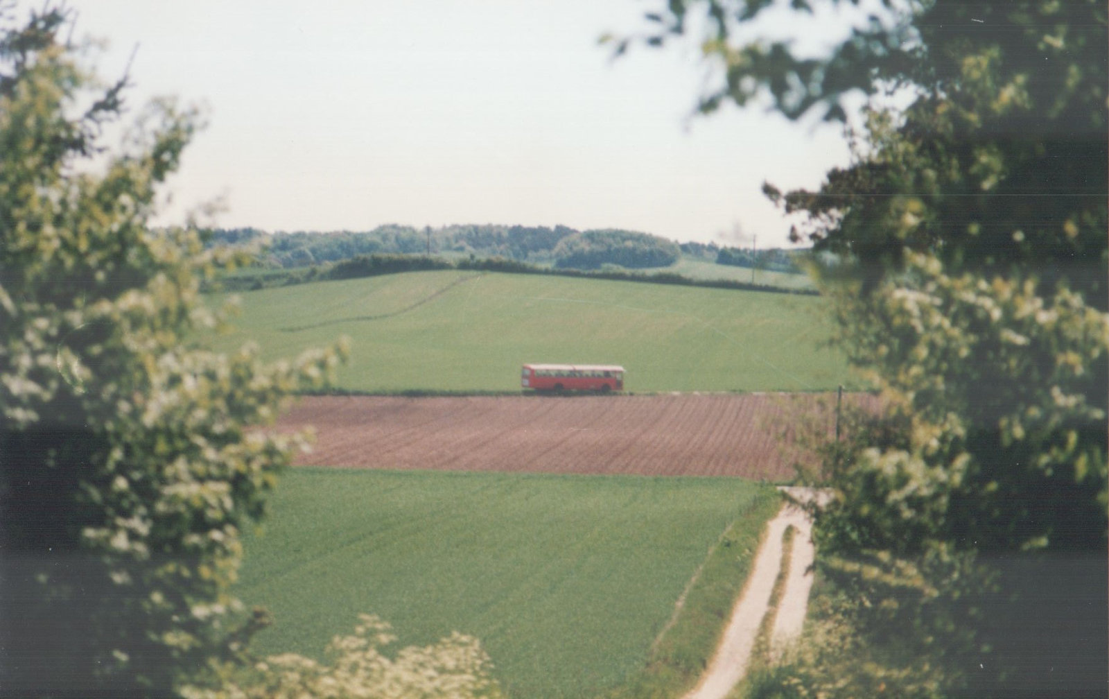 DSB bus between Dejret and Skødshoved - 23 May 1988 (Ref: 65-14)