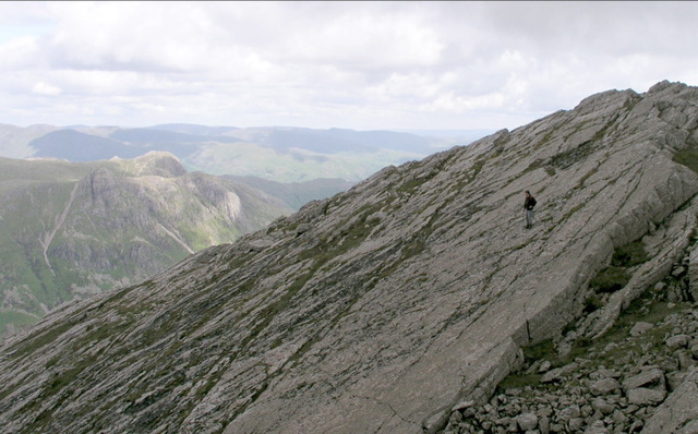 The Great Slab on Bowfell