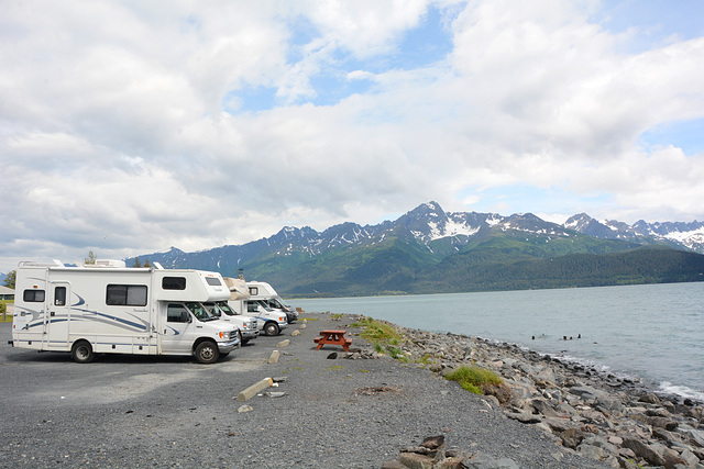 Alaska, On the Coast of Resurrection Bay in Seward