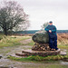 The Glacial Boulder, Cannock Chase (Scan from 1999)