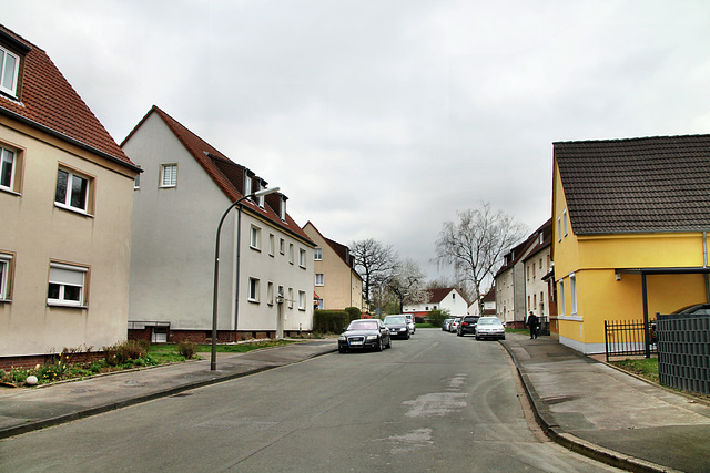 Gitschiner Straße (Kolonie Kirdorf, Dortmund-Eving) / 4.04.2021