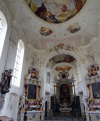 Innenraum der Schlosskirche St. Marien