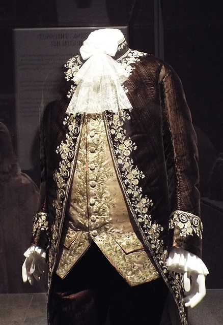 Detail of the French Suit in the Metropolitan Museum of Art, July 2018