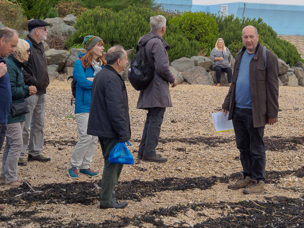 On Canvey Island beach