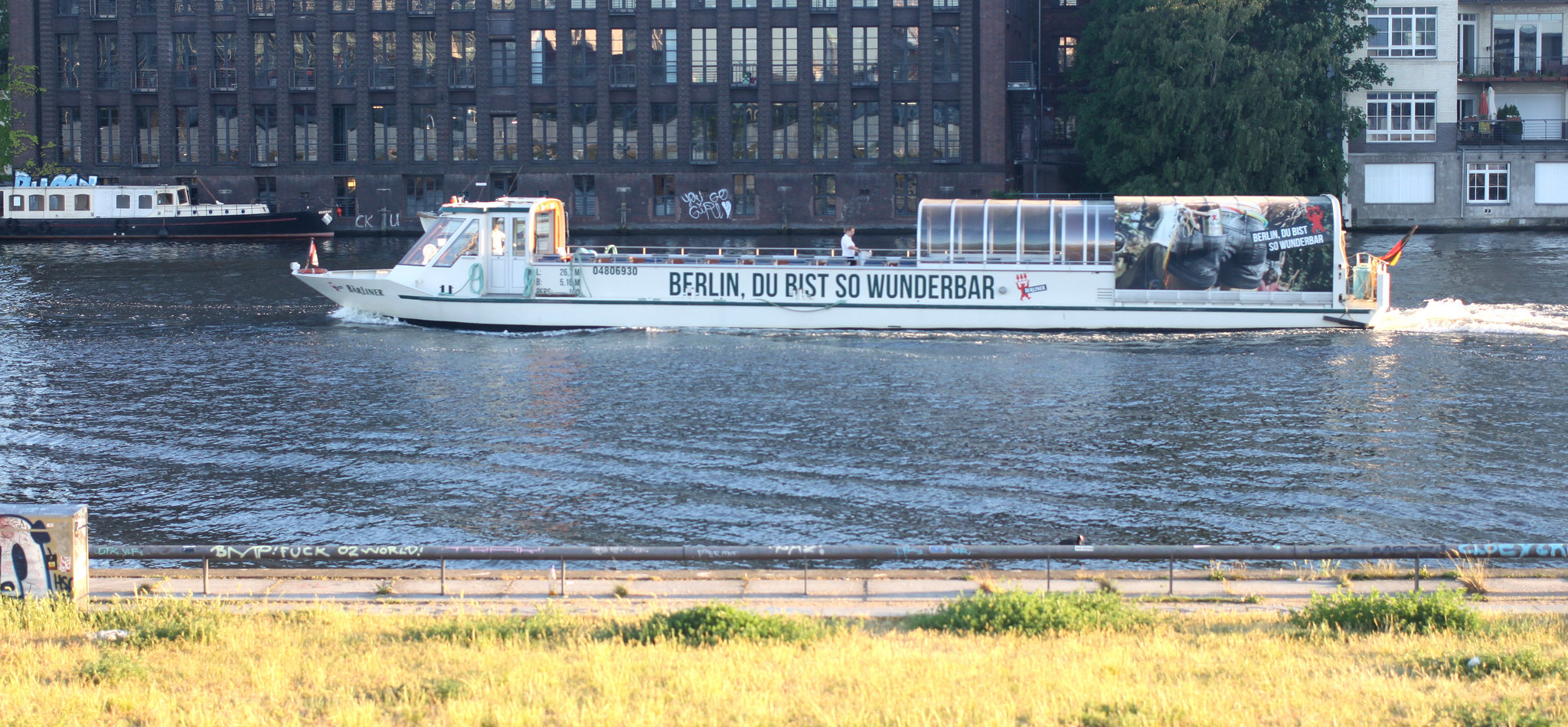 Boat on the River Spree