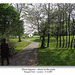 Burgess Park - three figures alone - London - 17.4.2007