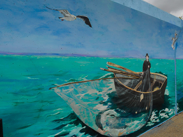 Seawall mural