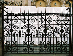 Late Nineteenth Century Gates, Arkwright Building, Shakespeare Street, Nottingham