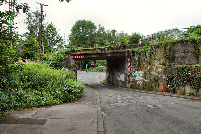 Hallerey, Eisenbahnbrücke (Dortmund-Wischlingen) / 2.06.2018