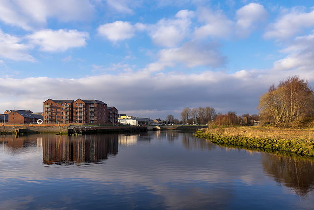 River Leven and Denny's Dock