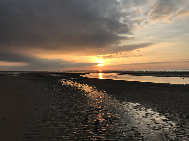 Sunrise in Northumberland