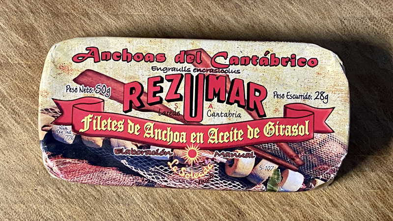 Rezumar Filetes de Anchoa en Aceite de Girasol