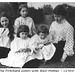 Lizzie Pritchard with her daughters - c1905