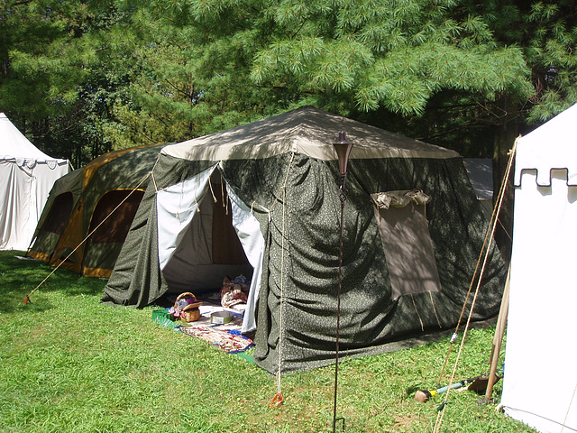 My tent the first year