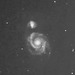 The galaxy M51 in the constellation Ursa Major