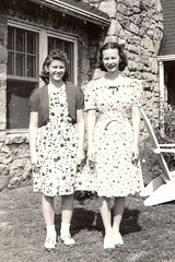 Sara and Betty Parkes, c. 1941