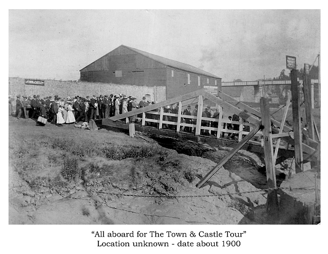 The Town & Castle Tour c 1900 - possibly at Chepstow
