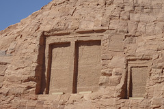 Rock Carvings - Ramasses II Temple