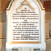 Boar War Memorial, St Oswald's Church, Ashbourne, Derbyshire