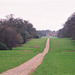 Crossing Upper Avenue leading to Chillington Hall (Scan from 1999)