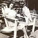 Betty, a Coke and a smile, at Oakwood Acres Stables, Lynchburg, 1940