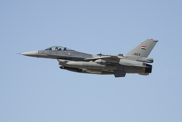 Iraqi Air Force Lockheed Martin F-16C Fighting Falcon 1623 (12-0018)
