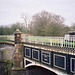 Stretton Aquaduct carrying the Shropshire union Canal over Watling Street (Scan from 1999)