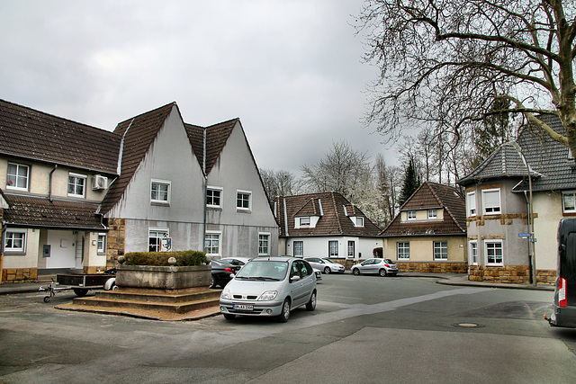 Wrangelstraße/Gitschner Straße (Kolonie Kirdorf, Dortmund-Eving) / 4.04.2021