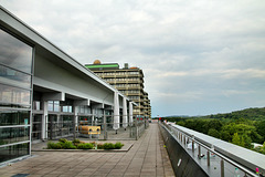 Balkon an der Uni-Mensa (Ruhr-Universität, Bochum-Querenburg) / 10.07.2021