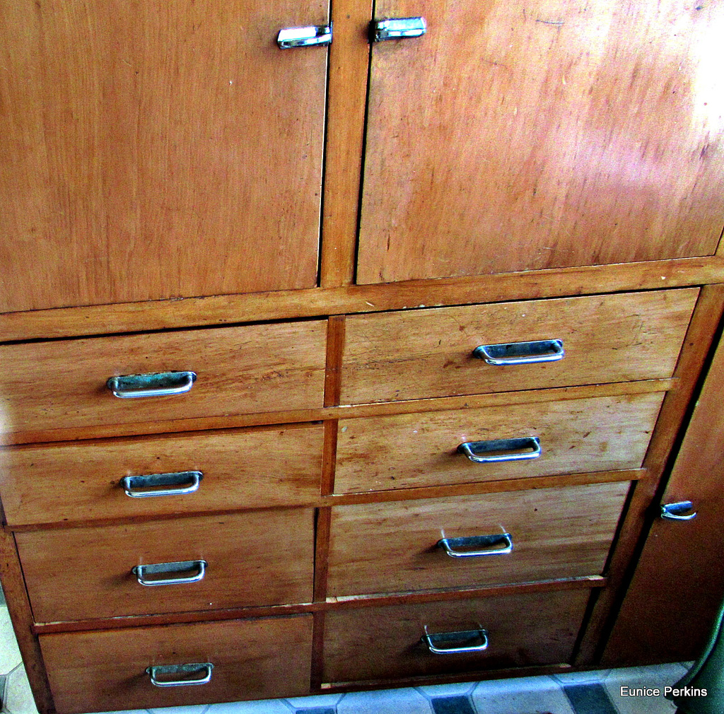 Eight Drawers.