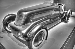 1934 Boat-tailed Ford Hot Rod