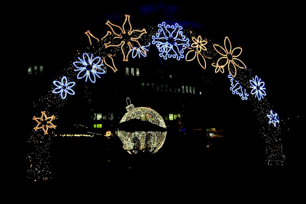 Ludwigshafen am Rhein - Weihnachtsbeleuchtung