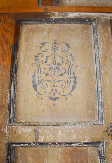 Detail of Panelling, Second Floor, Little Castle, Bolsover Castle, Derbyshire