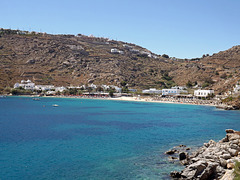 View from the Petasos Beach Hotel, May 2014