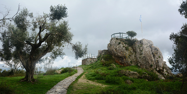 Greece, Kerkyra (Corfu), «Kaiser's Throne» Observation Deck