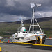 Boat In Akureyri Harbour