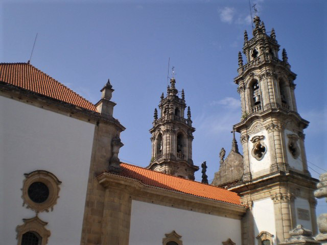 Eastern aisle of the sanctuary of Our Lady of Remedies.