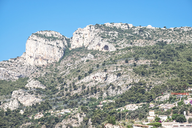 MONACO: La Tête de Chien depuis le rocher.